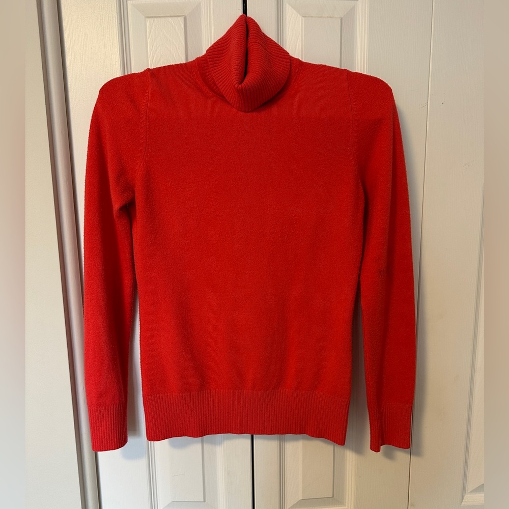 French Connection Red Turtleneck Sweater